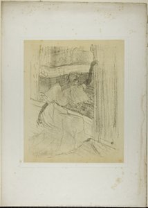 Yvette Guilbert biorąc łuk, od Yvette Guilbert autorstwa Henri de Toulouse-Lautrec