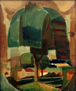Płaca (krajobraz) autorstwa Henri Victor Gabriel Le Fauconnier