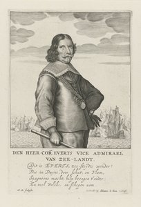 Portret Cornelisa Evertsena autorstwa Henrick Rochuszn van Dagen