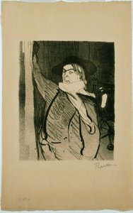 Aristide Bruant autorstwa Henri de Toulouse Lautrec