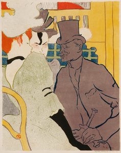 Anglik w Moulin Rouge autorstwa Henri de Toulouse Lautrec