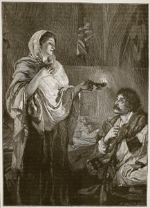 Florence Nightingale w szpitalu w Scutari, ilustracja z "Cassell