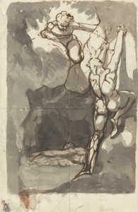 Studium „Odnalezienie ciała Bassanio”