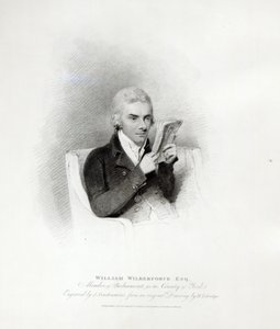 William Wilberforce, wygrawerowany przez J. Vendraminiego autorstwa Henry (after) Edridge