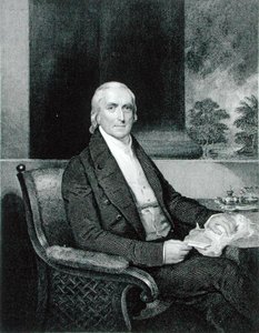Philip Syng Physick (1768-1837) grawerowane przez Richarda W. Dodsona (1812-67) (grawerowanie) autorstwa Henry (after) Inman