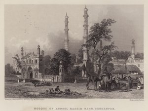 Meczet Abdula Rahima Khana, Burhanpur (kolor lito)