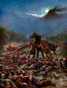 „Zatruta Armia Sweyna”, ok. 1920 r. autorstwa Henry A Payne