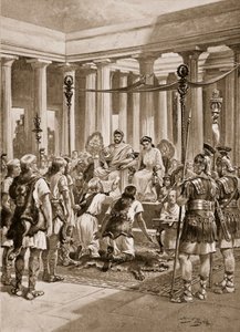 „Jęki Brytyjczyków”, ilustracja z „Historii narodu” autorstwa Henry A. Payne