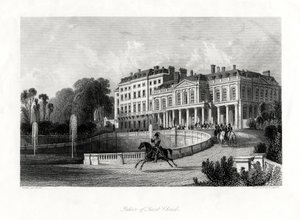 Pałac Saint-Cloud, Paryż, Francja, 1875