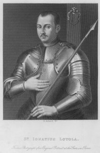 Św. Ignacy Loyola (rycina)