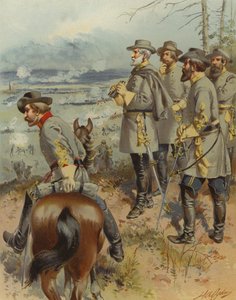 Generał Robert E Lee w Fredericksburgu autorstwa Henry Alexander (after) Ogden