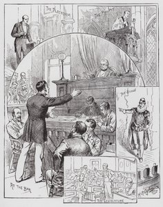 Oratorium i deklamacja (grafika) autorstwa Henry Alexander (after) Ogden
