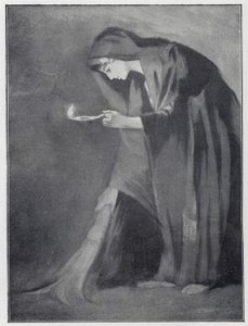 Kobieta ze Wschodu szukająca zgubionej monety (lito) autorstwa Henry Andrew Harper
