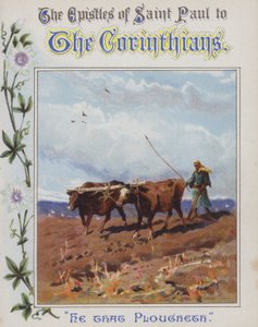 Ten, który orka (chromolitho) autorstwa Henry Andrew Harper