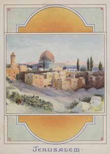Jerozolima (chromolitho) autorstwa Henry Andrew Harper