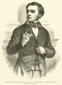 Szanowny William Gladstone, poseł, kanclerz skarbu autorstwa Henry Anelay