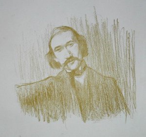 Andre Gide (1861-1942) 1901 (lito)