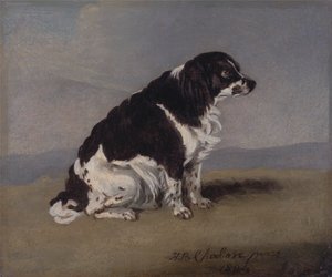 Spanielpolish da Duquesa de York autorstwa Henry Bernard Chalon