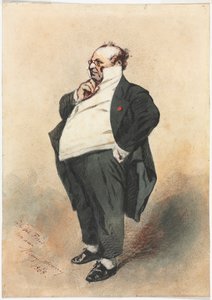Joseph Prudhomme stojący, 1868.