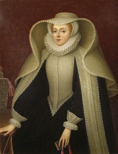 Elżbieta, Lady Hoby, z domu Elizabeth Cooke 1528-1609, koniec XVIII wieku.