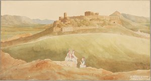 Widok na Akropol, Ateny, Grecja autorstwa Henry Byam Martin