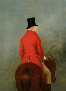 Portret Thomasa Cholmondeleya, pierwszego lorda Delamere, na jego Hunter: studium dla „The Cheshire Hunt at Tatton Park”