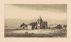 Misja San Carlos Borromeo, 1883.