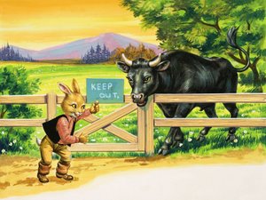 Niedźwiedź Królik autorstwa Henry Charles Fox