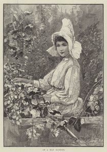 W ogrodzie chmielowym autorstwa Henry Charles Seppings Wright