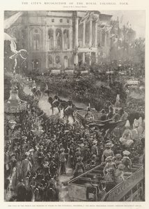 Uznanie Miasta dla Królewskiej Wycieczki Kolonialnej autorstwa Henry Charles Seppings Wright