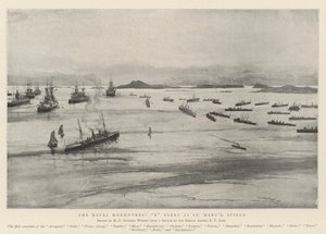 Manewry morskie, X Flota w St Mary