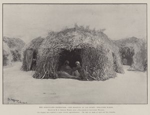 Ekspedycja Somaliland, Szpital w Las Durie, Oddziały Izolacyjne autorstwa Henry Charles Seppings Wright