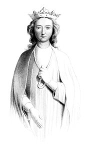 Eleonora Kastylii 1241-1290, 1851. autorstwa Henry Colburn