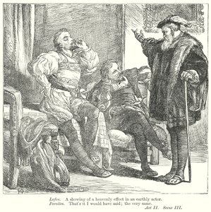 Wszystko dobre, co się dobrze kończy (grawerunek) autorstwa Henry Courtney (after) Selous
