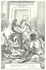 Antoniusz i Kleopatra (rycina)