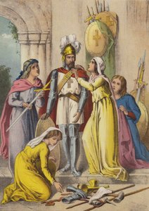 Chrześcijański uzbrojony (chromolitho)