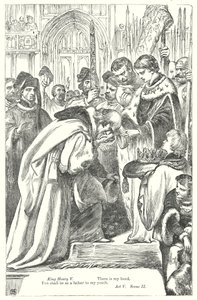 Król Henryk IV część II (rycina) autorstwa Henry Courtney (after) Selous