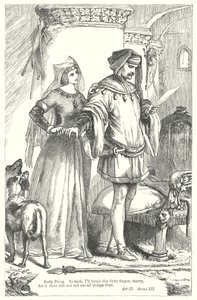 Król Henryk IV część I (rycina) autorstwa Henry Courtney (after) Selous