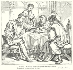 Król Henryk IV część I (rycina) autorstwa Henry Courtney (after) Selous