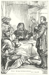 Król Henryk IV część I (rycina) autorstwa Henry Courtney (after) Selous
