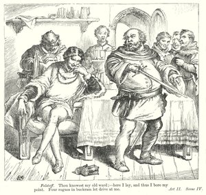Król Henryk część I (rycina) autorstwa Henry Courtney (after) Selous