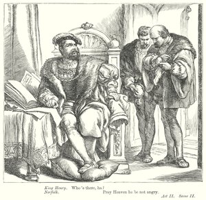 Król Henryk VIII (rycina) autorstwa Henry Courtney (after) Selous