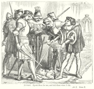 Król Henryk VI część III (rycina) autorstwa Henry Courtney (after) Selous
