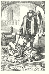 Król Henryk VI część III (rycina) autorstwa Henry Courtney (after) Selous