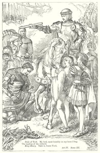 Król Henryk V (rycina) autorstwa Henry Courtney (after) Selous