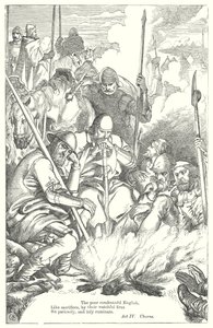 Król Henryk V (rycina) autorstwa Henry Courtney (after) Selous
