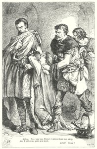 Król Jan (rycina) autorstwa Henry Courtney (after) Selous