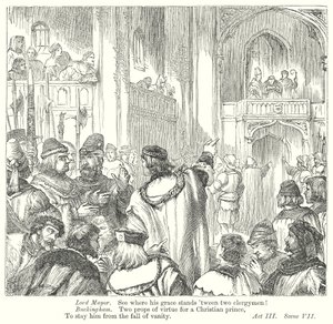 Król Ryszard III (rycina) autorstwa Henry Courtney (after) Selous
