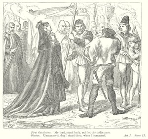 Król Ryszard III (rycina) autorstwa Henry Courtney (after) Selous