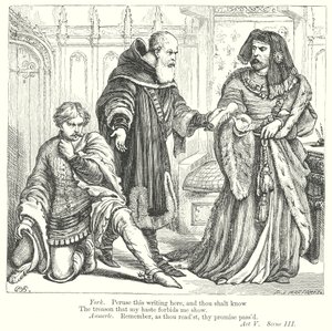 Król Ryszard II (rycina) autorstwa Henry Courtney (after) Selous